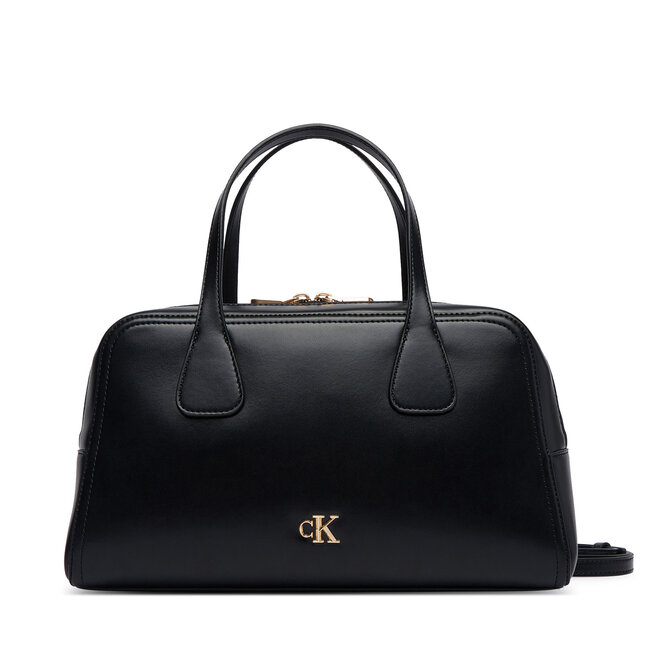 Torebka Calvin Klein Ck Medium Bowling Bag LV04F3610G Czarny -