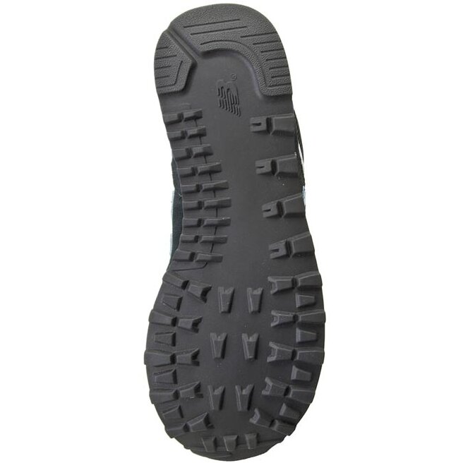 Sneakersy New Balance WL574MOX Czarny eobuwie .pl