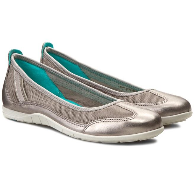Baleriny ECCO Bluma 23070355294 Moon Rock Moon Rock eobuwie .pl