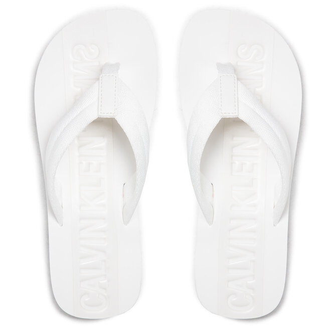 Calvin Klein Jeans Flip-flops Calvin Klein Jeans Beach Sandal Webbing Pes YW0YW00126 Bright White