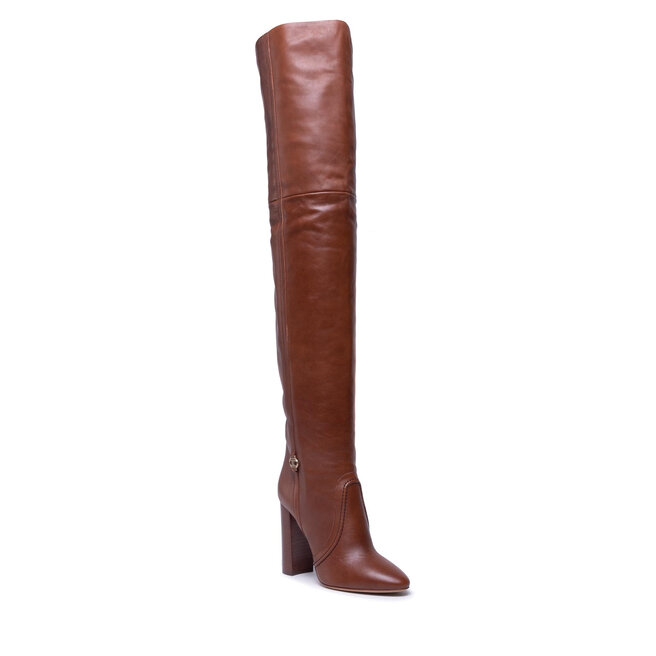 Over knee boots Elisabetta Franchi SA 37T 16E2 V690 Cuoio eskor
