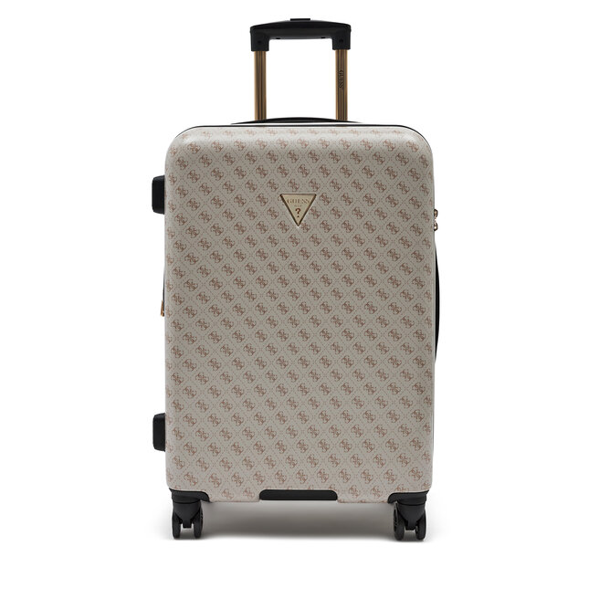 Walizka średnia Guess Jesco (H) Travel Bags TWH838 - Beżowy