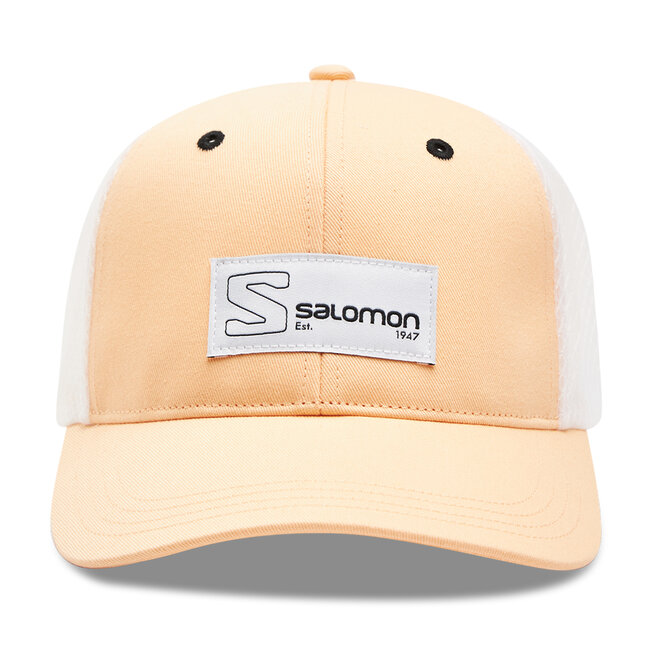 Salomon Cappellino Salomon Trucker Curved Cap C14655 17 G0 Almond Cream