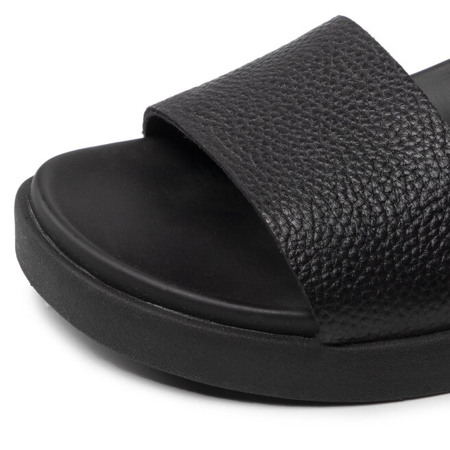 Calvin Klein Σανδάλια Calvin Klein Back Strap Sandal Lth HM0HM00468 Ck Black BEH