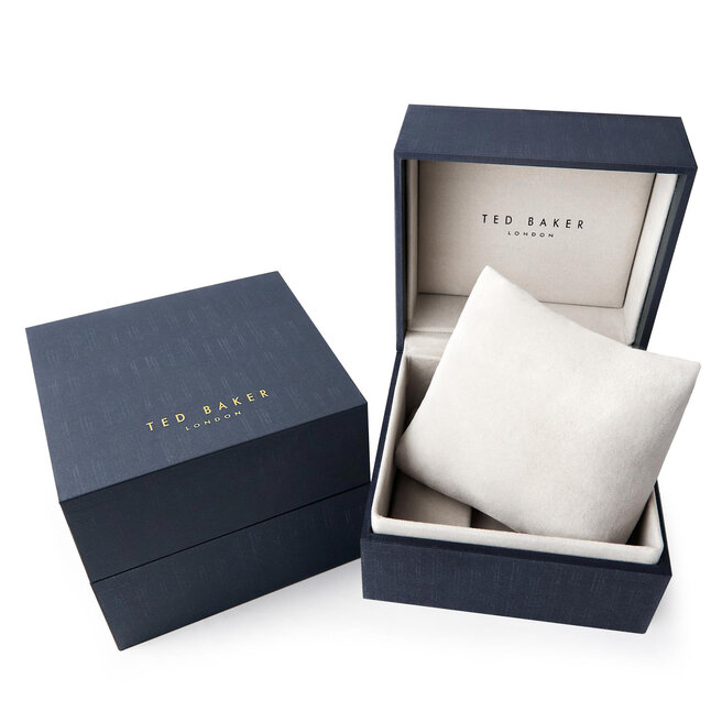 Ted Baker Karóra Ted Baker Glitza BKPFZF126 Silver/Silver