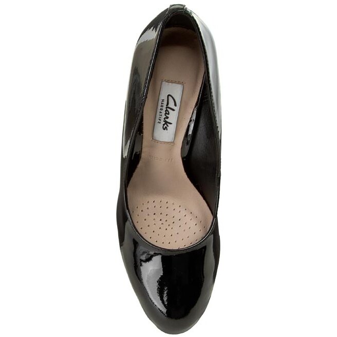 Clarks crisp kendra black deals