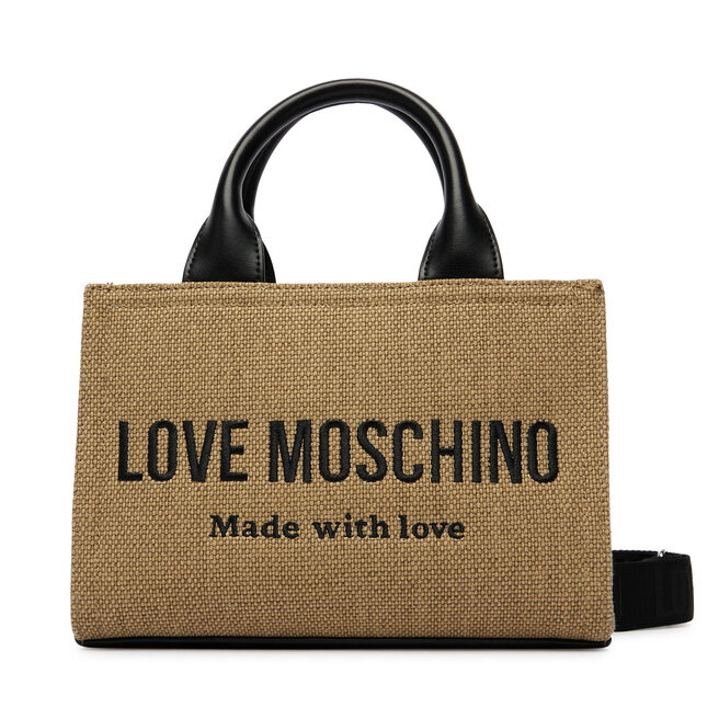 Torebka LOVE MOSCHINO JC4226PP0OKB190A Beżowy -
