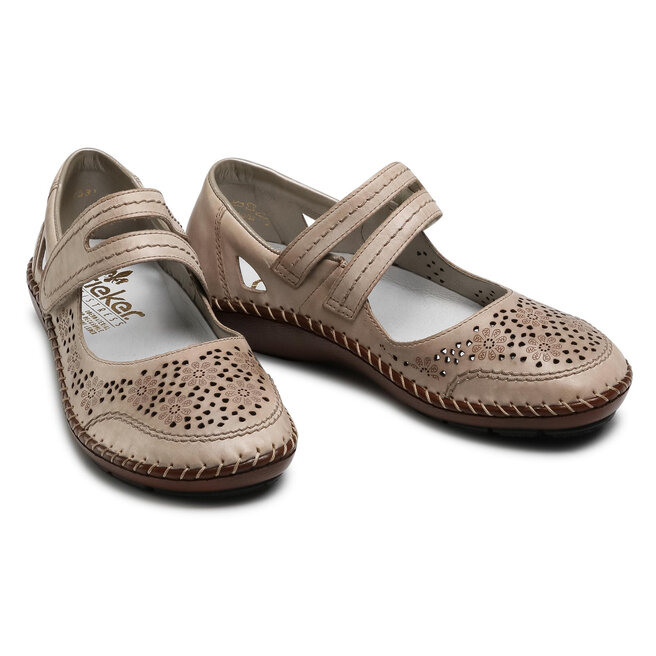 Rieker Félcipő Rieker 44875-60 Beige 1