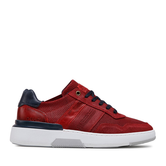 Sneakersy QUAZI - Bordowy