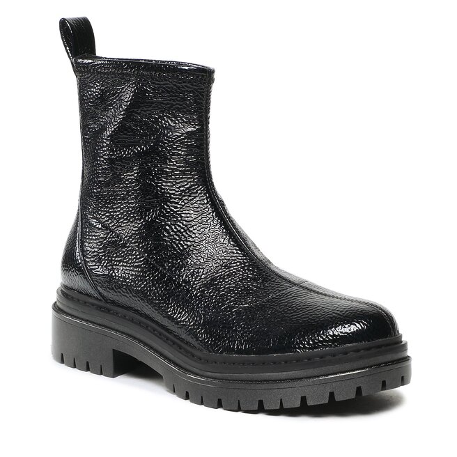 Botine MICHAEL Michael Kors Comet Lug Bootie 40F2CMFE5B Black 40F2CMFE5B imagine noua gjx.ro