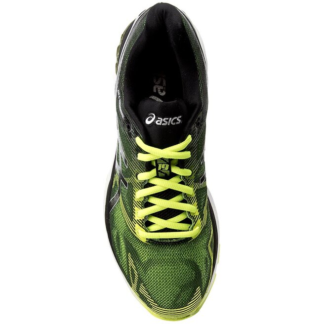 Batai Asics Gel-Nimbus 19 T700N Black/Safety Yellow/Silver 9007 •  Www.eavalyne.lt