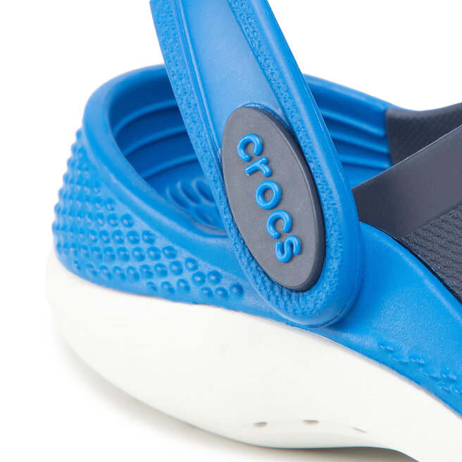 Crocs Șlapi Crocs Literide 360 Clog K 207021 Navy/Bright Cobalt