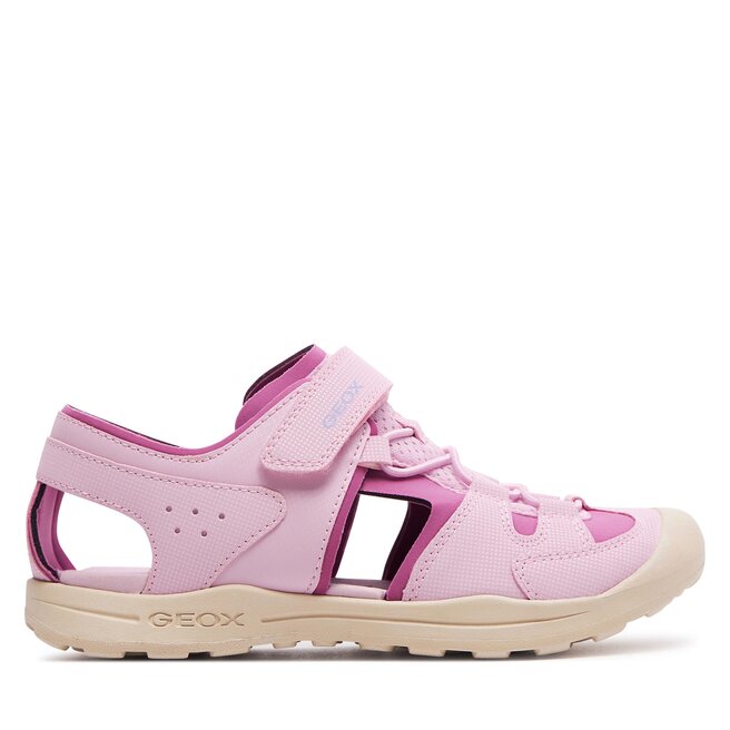 Sandały Geox J Vaniett Girl J456AB 015CE - D Różowy