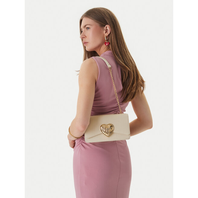 Torebka LOVE MOSCHINO JC4147PP1OL1611A Écru -