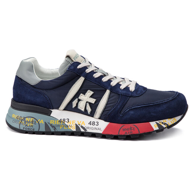 Sneakers Premiata Lander 3756 Dunkelblau eschuhe