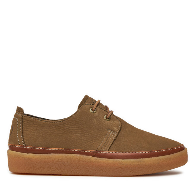 Półbuty Clarks Clarkwood Low - Brązowy