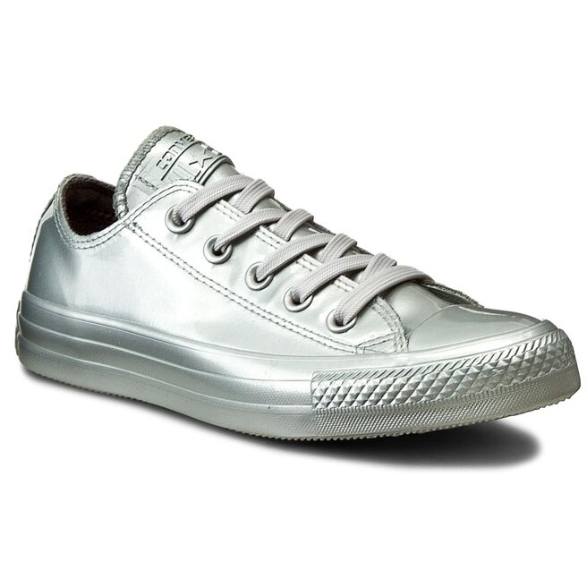 Converse rubber silver online