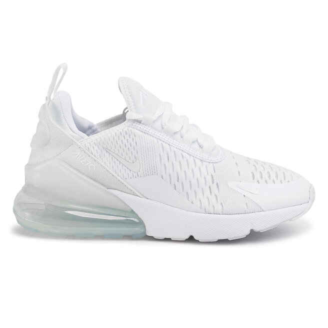 nike 270 white and silver