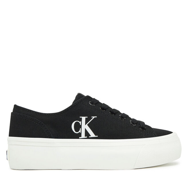 Tenisówki Calvin Klein Jeans Vulc Flatform Low Cv Mg - Czarny