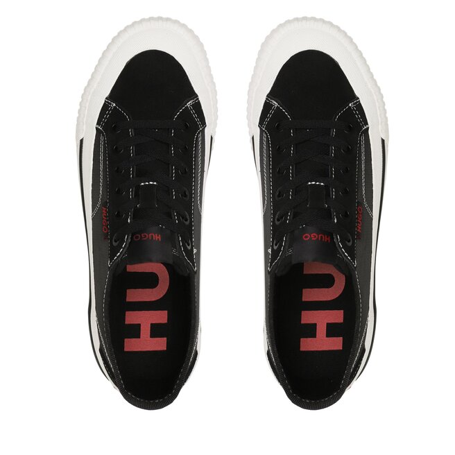 Hugo Πάνινα παπούτσια Hugo 50498654 Μαύρο