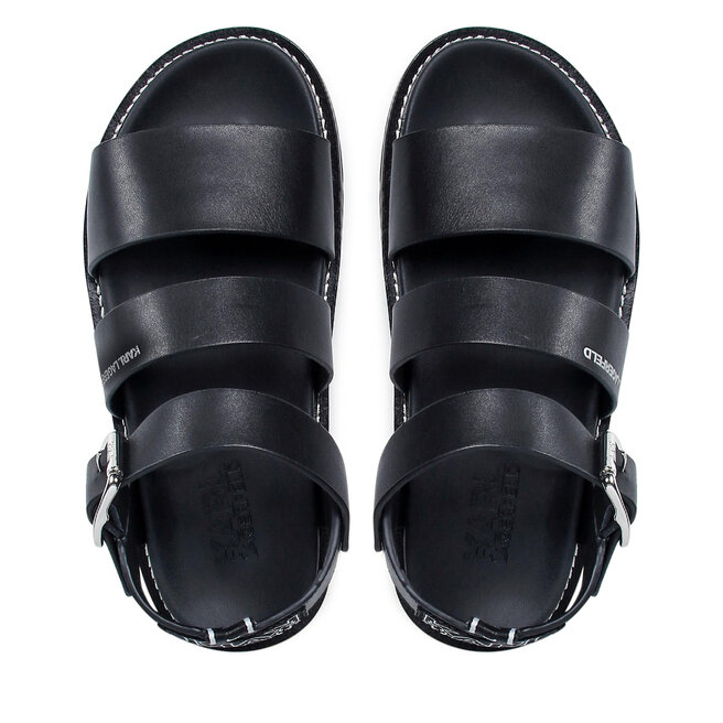 KARL LAGERFELD Σανδάλια KARL LAGERFELD KL70220 Black Lthr