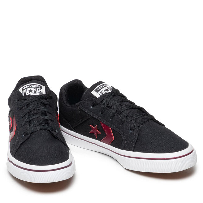 Tennis Converse El Distrito 2.0 Ox 171341C Black Deep Bordeaux