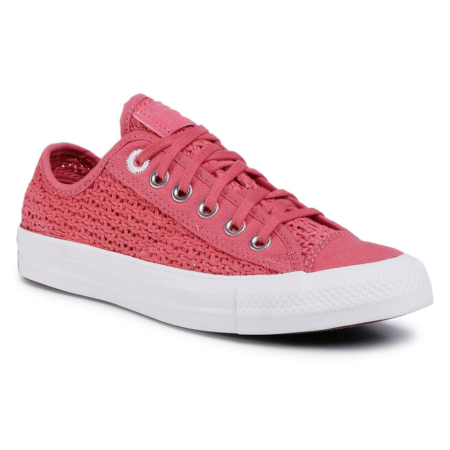 Πάνινα παπούτσια Converse Ctas Ox 567656C Madder Pink/White/Black