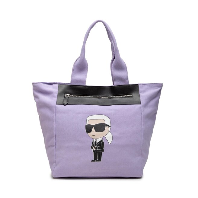Torebka KARL LAGERFELD - Fioletowy