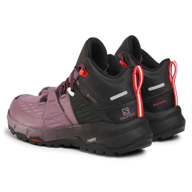 Turistiniai batai Salomon Odyssey Mid Gtx W GORE-TEX 411447 20 V0 Violetinė  • Www.eavalyne.lt