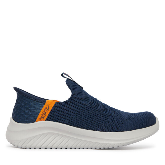 Sneakersy Skechers Slip-Ins Ultra Flex 3.0 - Smooth Step 403844L/NVY Granatowy - chłopięce