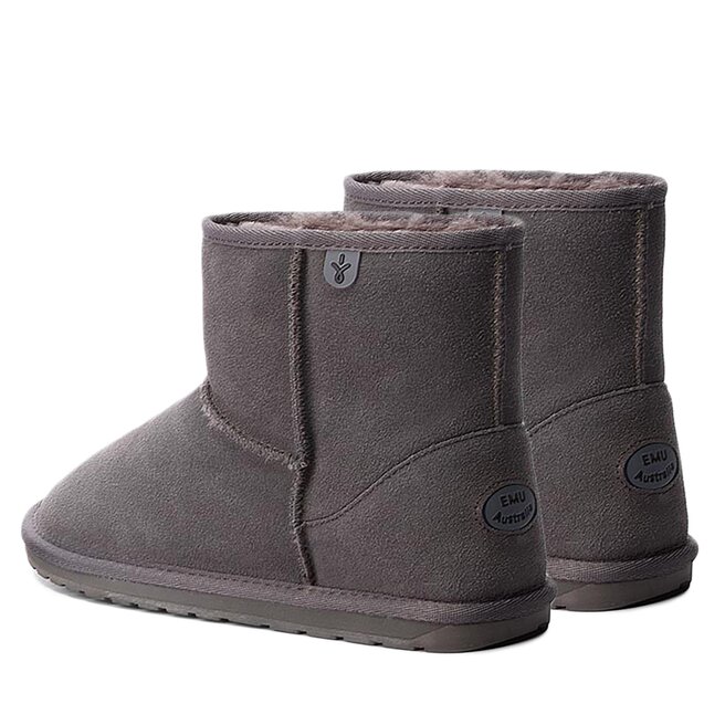 EMU Australia Topánky EMU Australia Wallaby Mini Teens T10103 Charcoal