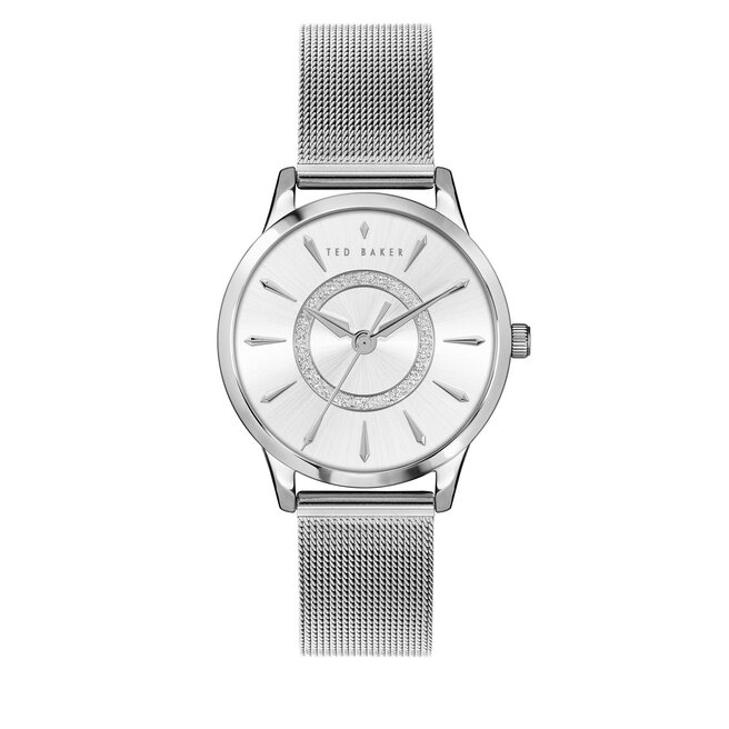 Ted Baker Karóra Ted Baker Glitza BKPFZF126 Silver/Silver