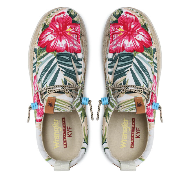 Espadrilles Wrangler Kohala WL21530A White Tropical 307 de