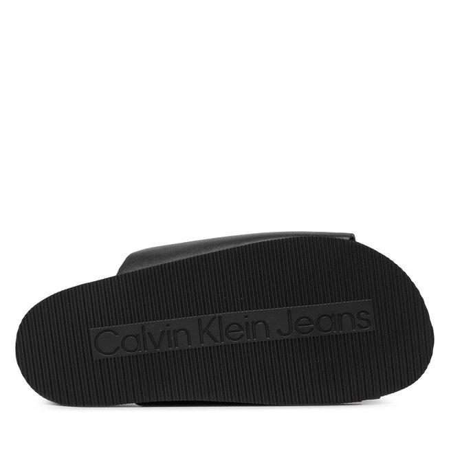 Calvin Klein Jeans Шльопанці Calvin Klein Jeans Comfort Sandal 1 YW0YW00597 Black BDS