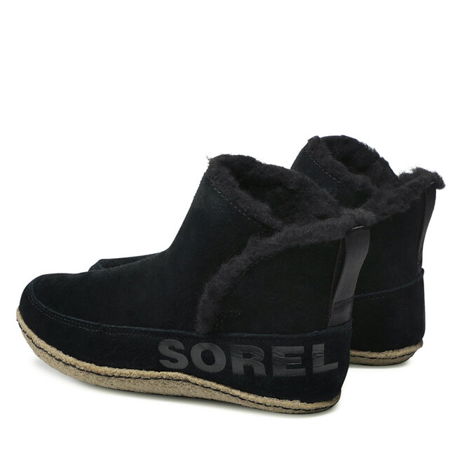 Sorel Botine Sorel Nakiska™ Bootie NL3389-011 Black/Sage
