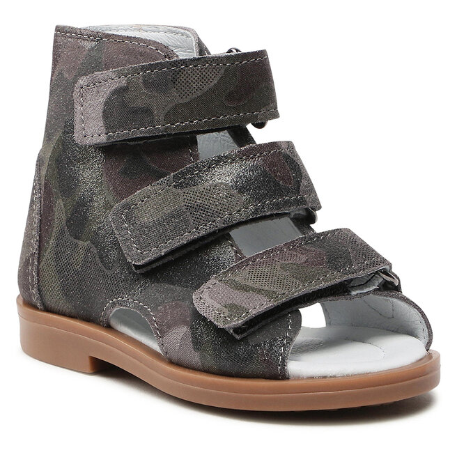 Sandale Flamingo F07500-X Moro Grey epantofi-Copii-Băieți-Șlapi epantofi-Copii-Băieți-Șlapi