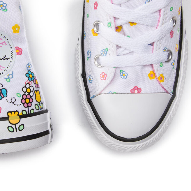 Converse Teniși Converse Ctas Hi 664634C White/Pink/White
