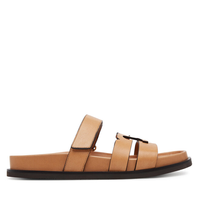 Klapki Tory Burch Ines Sport - Brązowy