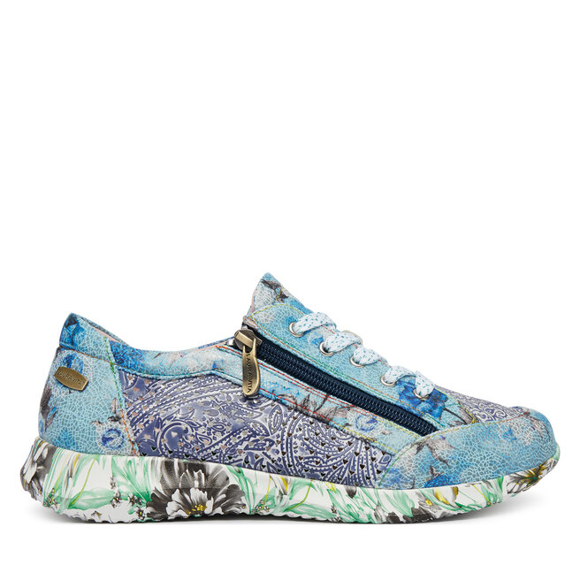 Sneakersy Laura Vita Joctao 06 Niebieski - kobiece