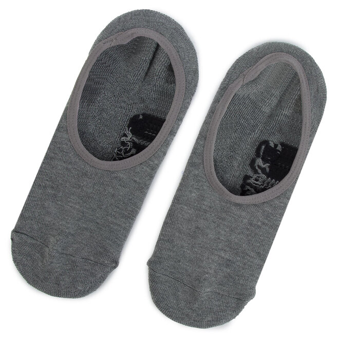 Vans Set di 3 paia di pedulini unisex Vans Classic Super No Show VN000XS9HTG Heather Grey