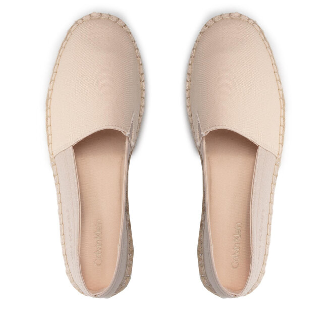 Calvin Klein Εσπαντρίγιες Calvin Klein Espadrille He-Canvas HW0HW00738 Sand VHB