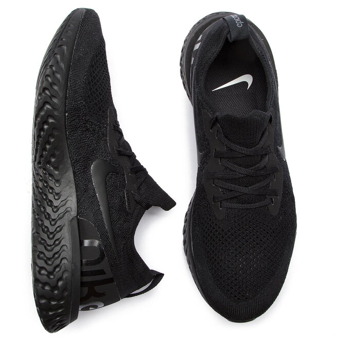 nike epic react black on black