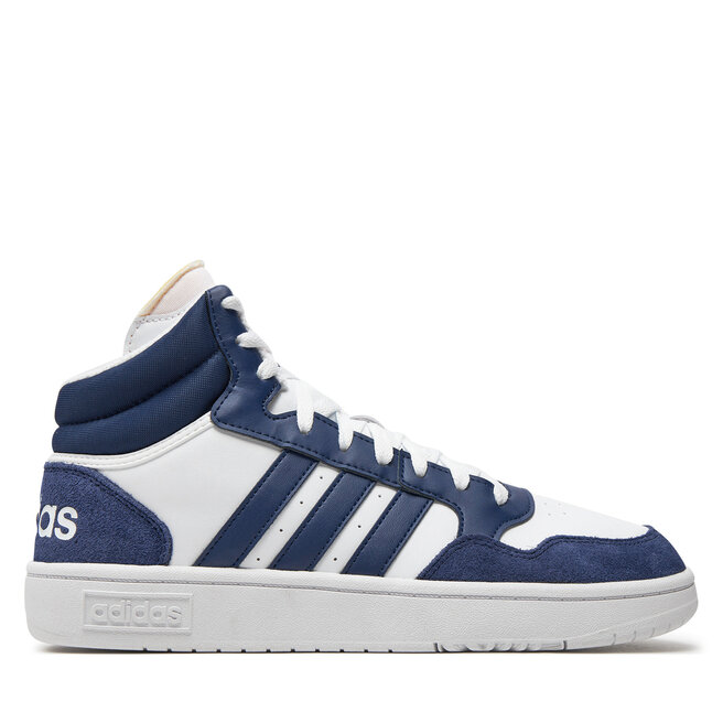 Sneakersy adidas Hoops 3 Mid Lifestyle Basketball Classic Vintage - Biały