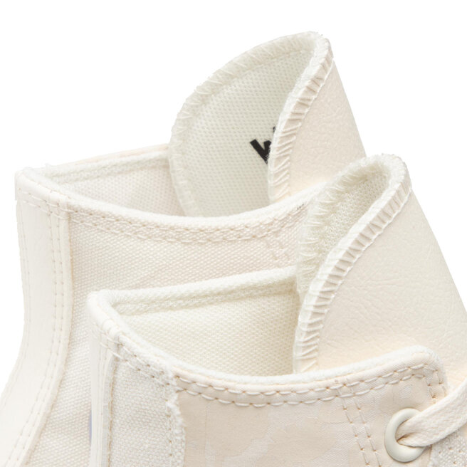 Converse Кецове Converse Ctas Lift Hi A01732C Egret/Egret/Serene Saphire