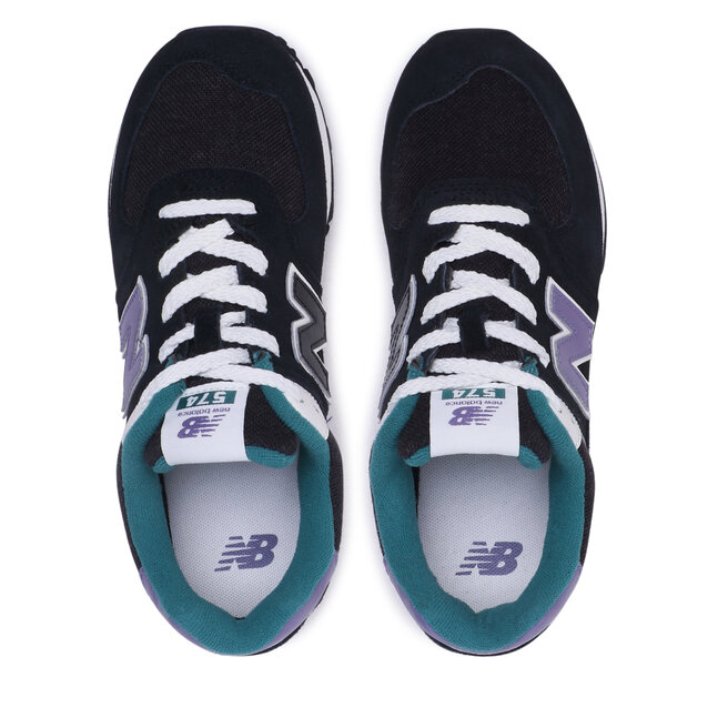 Sneakersy New Balance GC574NV1 Czarny eobuwie .pl