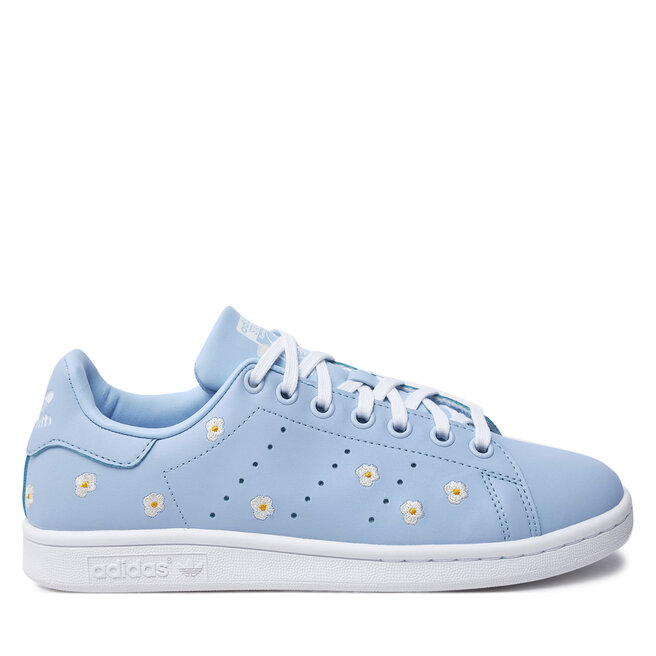 Sneakersy adidas Stan Smith J - Niebieski