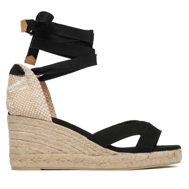 Espadryle Castañer Bailey 25677 Czarny - kobiece