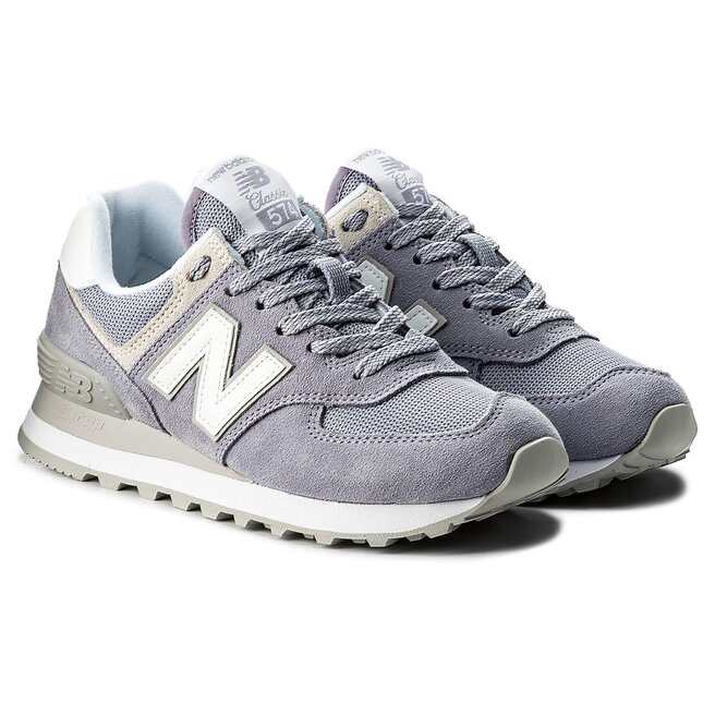 Sneakersy New Balance WL574ESV Fioletowy eobuwie .pl