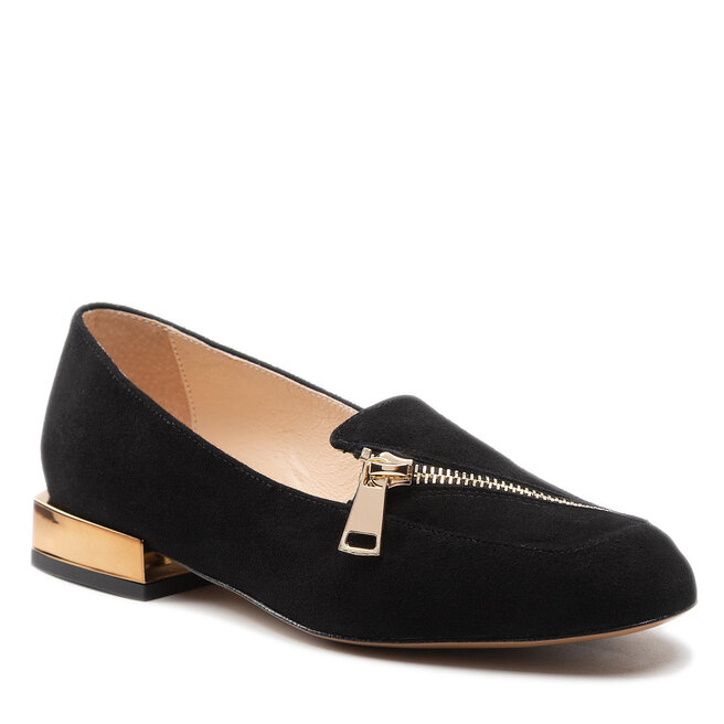 Pantofi Baldowski D04020-8321-001 Zamsz Czarny Baldowski imagine noua