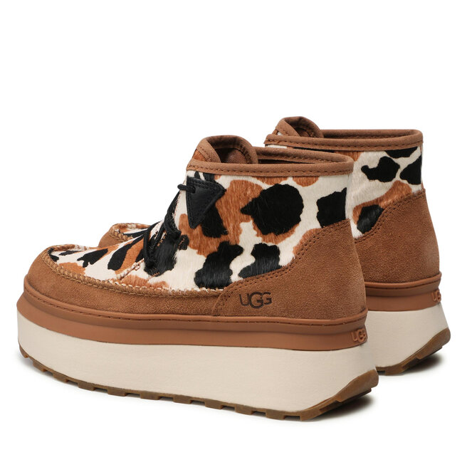 Ugg Tronchetti Ugg W Marin Bootie Cow Print 1121811 CHE